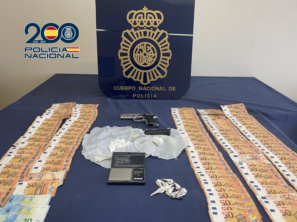 Policia Nacional droga incautada