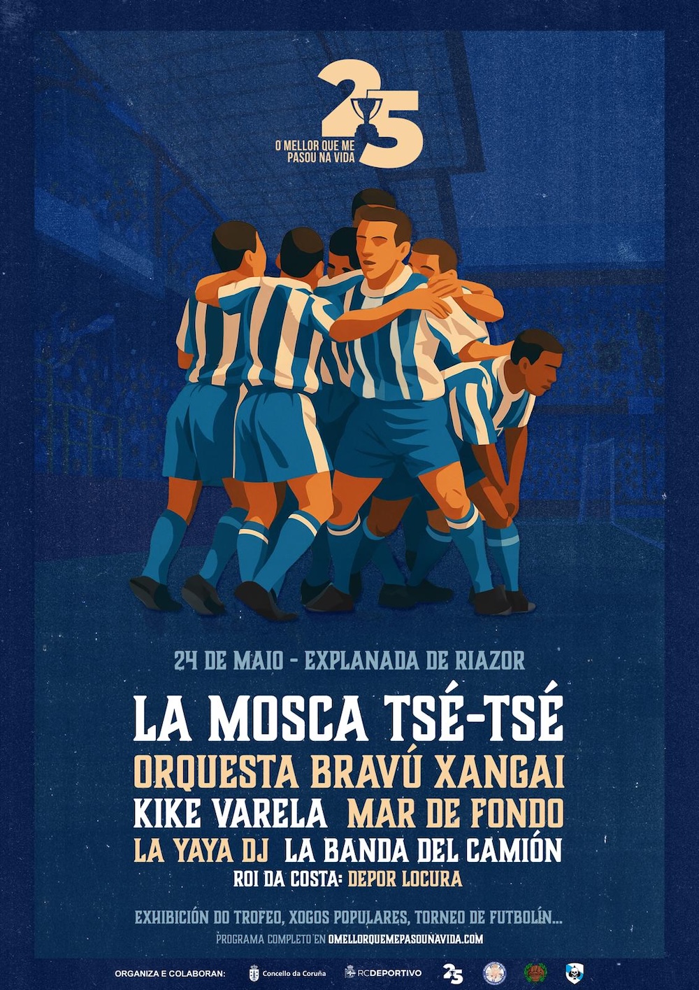 25 anos Liga Deportivo concertps