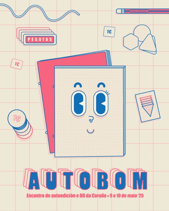A deseñadora e debuxante Gemma Pérez é a autora do cartel deste Autobom