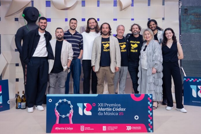CUAC FM cos outros nominados Proxectos difusion musical dos Premios Martin Codax