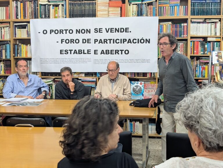 Defensa do Comun encontro informativo en Monte Alto Coruna Maritima