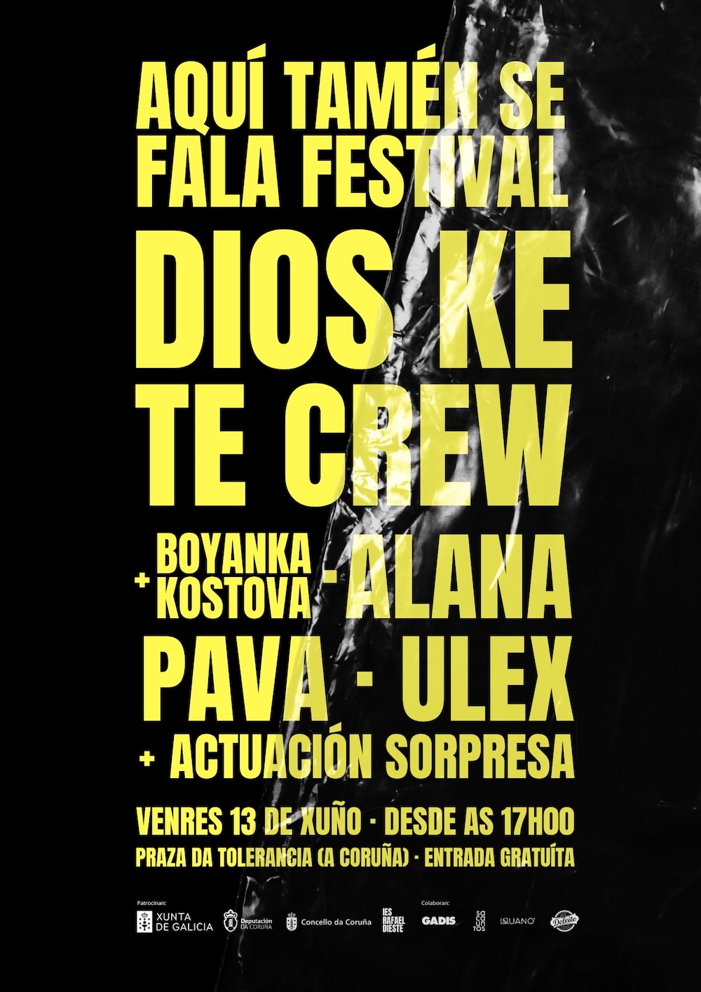 Cartel Festival Aqui tamen se fala 2025