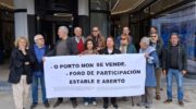 Representantes de entidades sociais da Coruna vetadas no Foro Coruna Maritima
