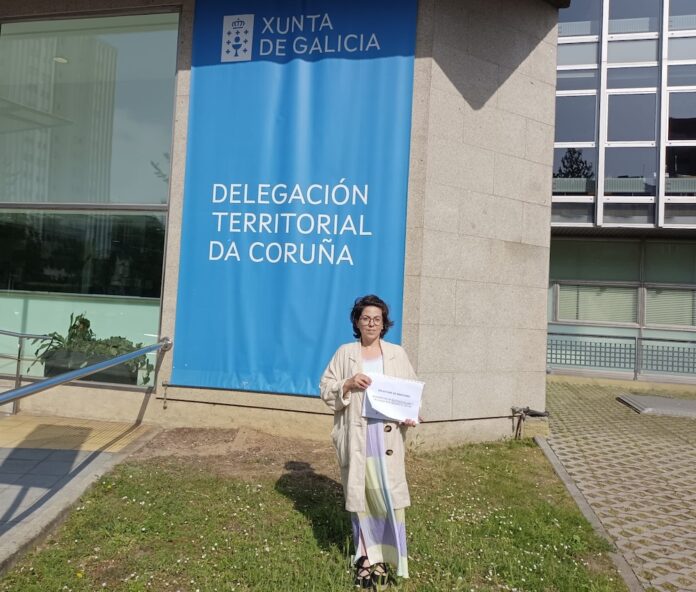 Xiana Vázquez Formoso vecina de Celas-Culleredo