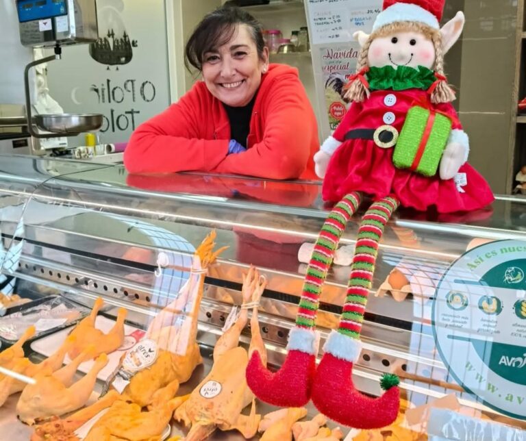 Luisa, do Poliño Tolo. Mercado de San Agustín