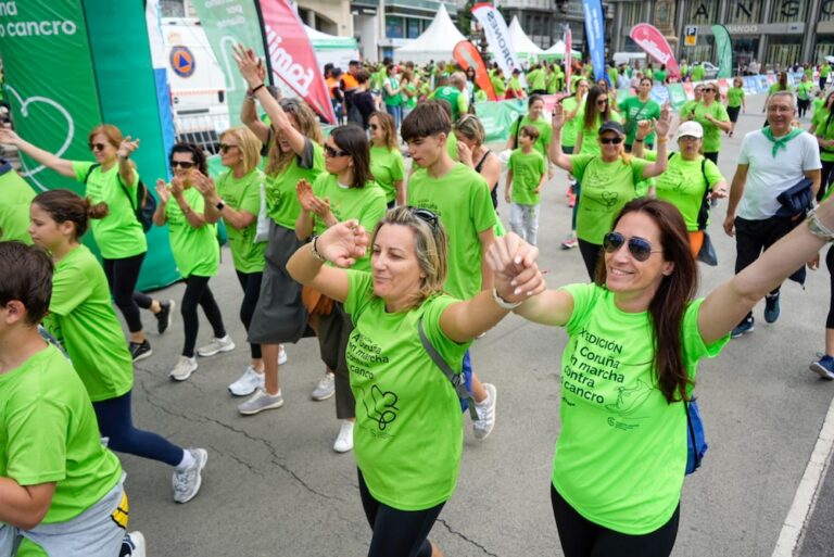 Andaina verde contra o cancro