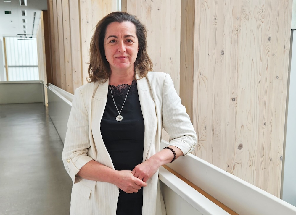 A actriz herculina Lucía Veiga, nova presidenta da Academia Galega do Audiovisual copia