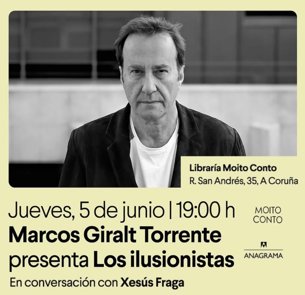 Marcos Girat en Moito Conto