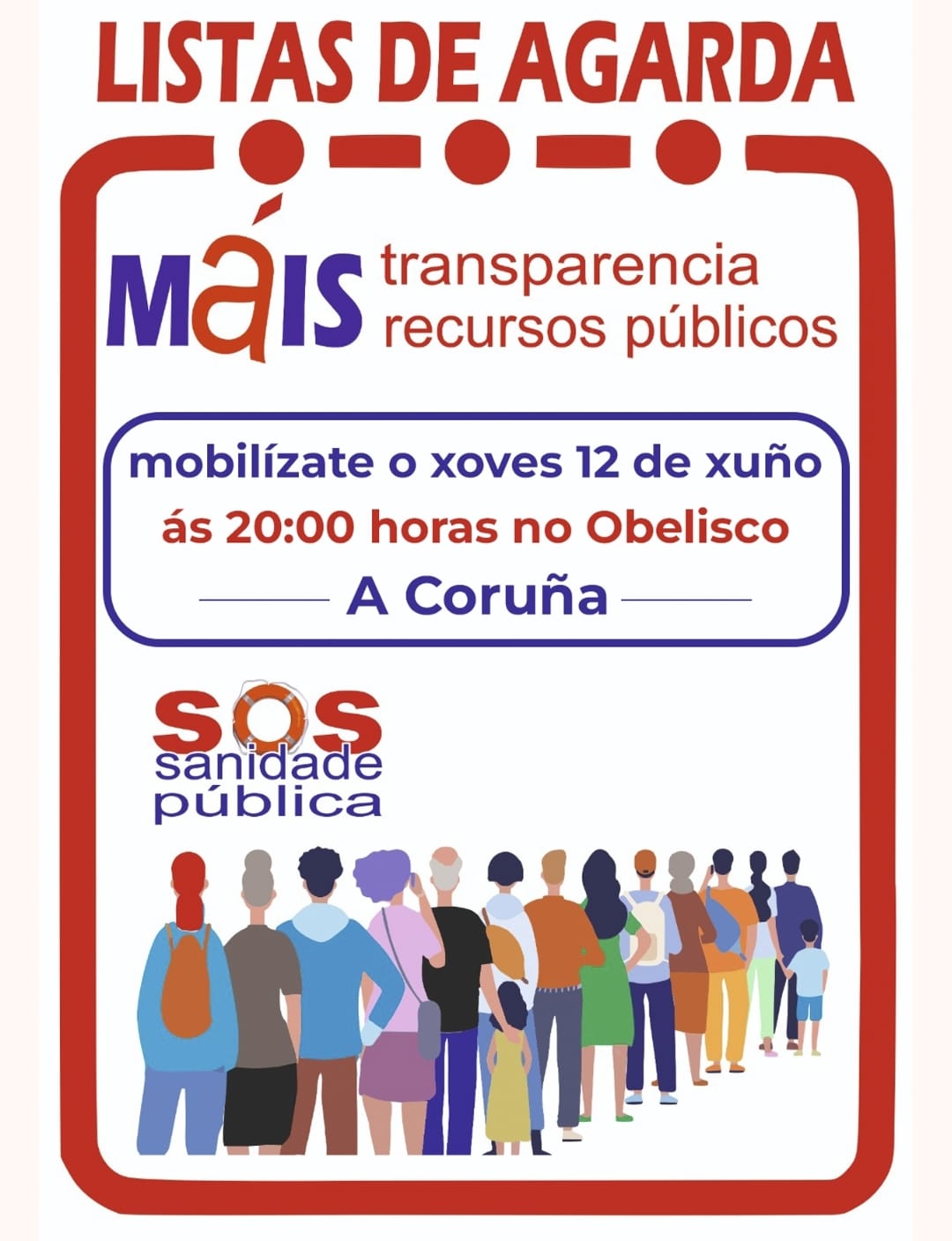 SOS Sanidade Publica Lista Agarda