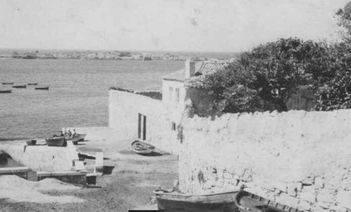 O Portiño, na Coruña, arredor do ano 1937 | Fonte: A Gaceta d’O Portiño
