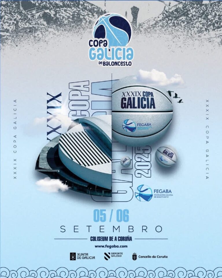 Cartel Copa Galicia Baloncsto