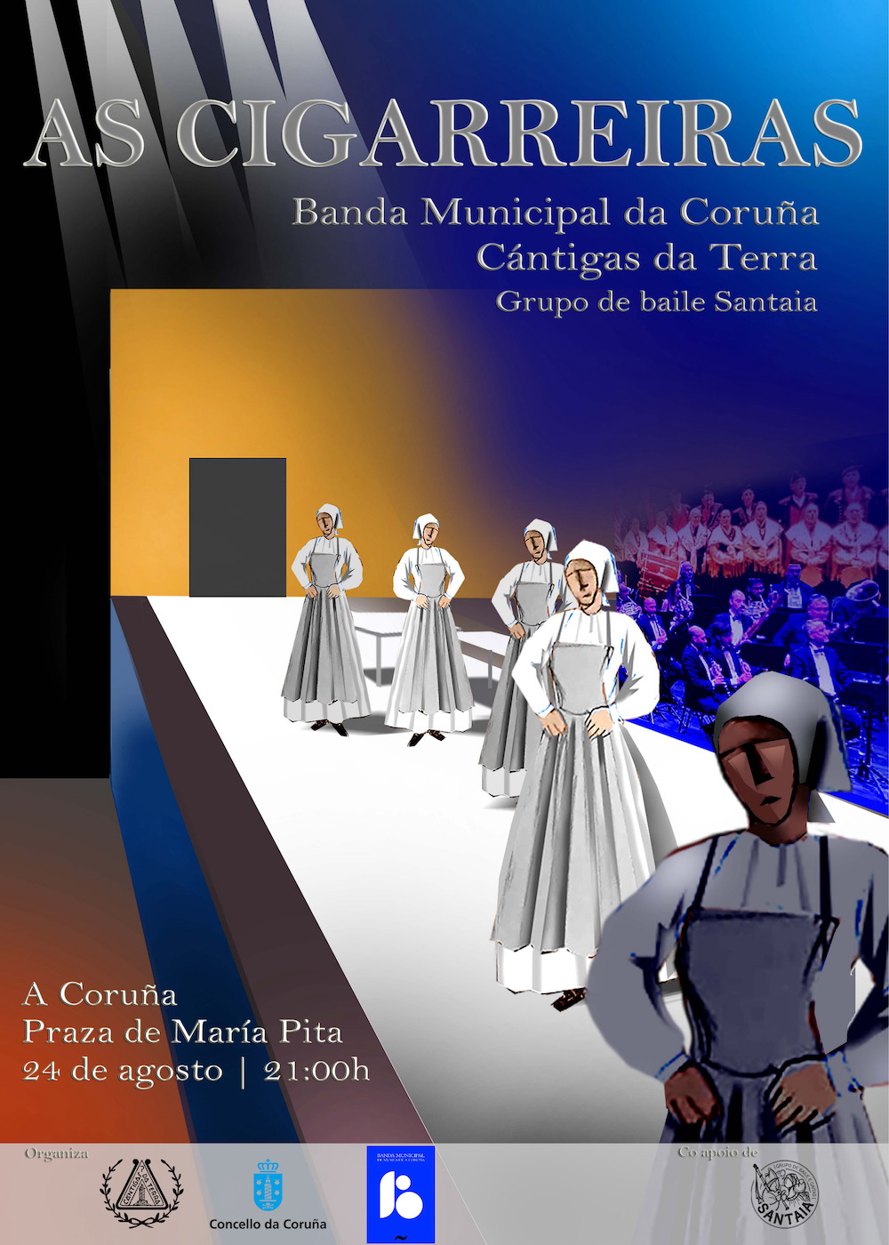 Cigarreiras na Coruna espectaculo