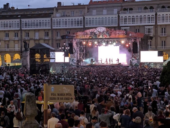 Concerto de Baiuca en Maria Pita 2025