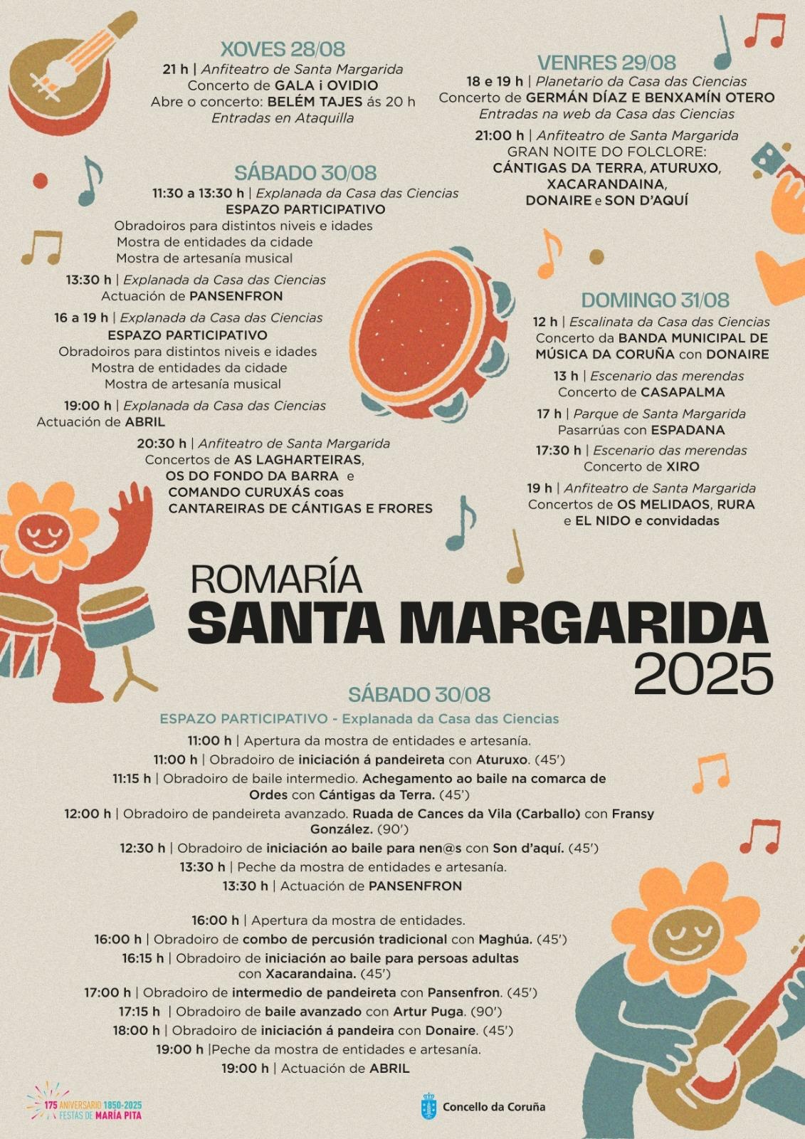 Programación+Romaría+Santa-Margarida-Coruna2025