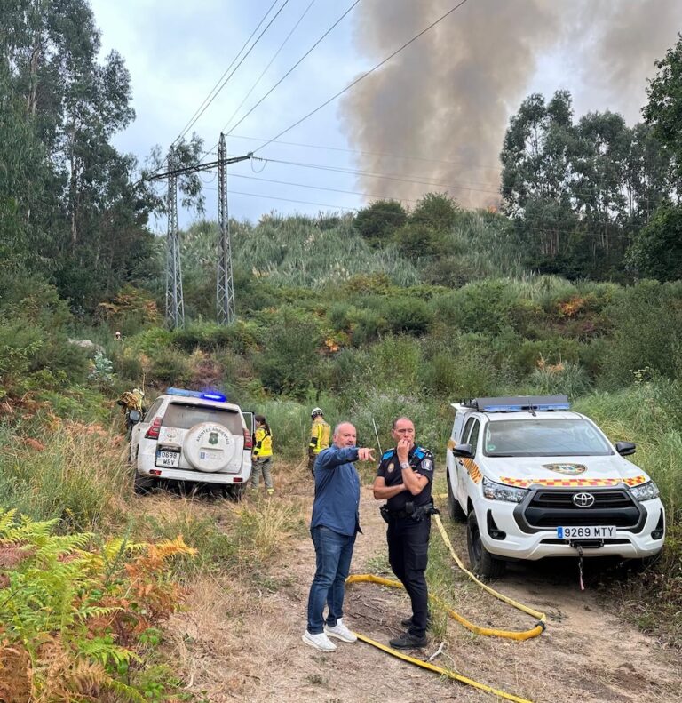 incendio forestal monte costa