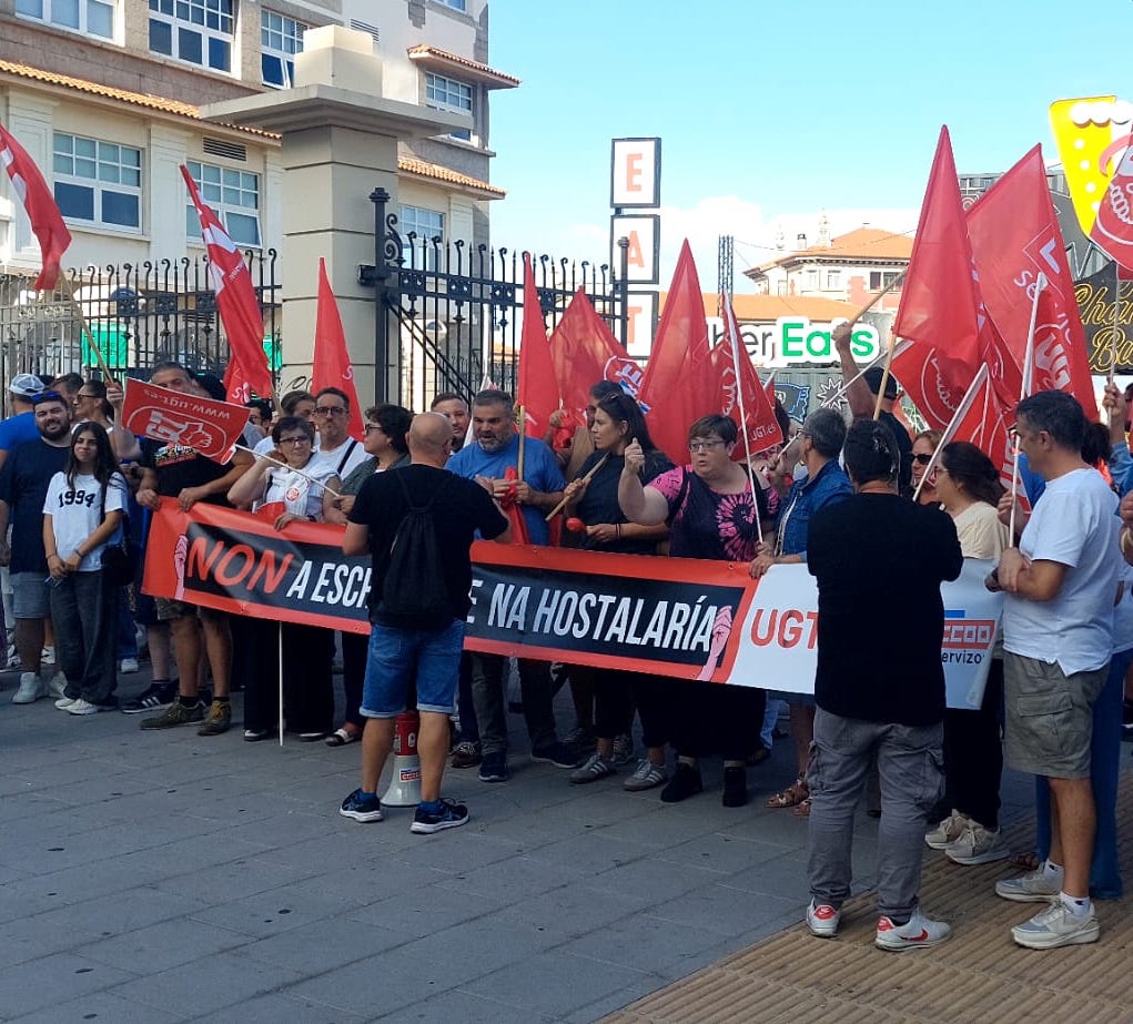Concentración Hostalaría Coruna
