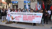 Concentracion traballadores DIGO Juan Florez Coruña