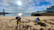 Salvadores da praia de Santo Amaro no Proxecto Entre Crebas 2025