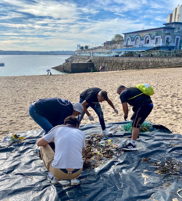 Salvadores da praia de Santo Amaro no Proxecto Entre Crebas 2025 2