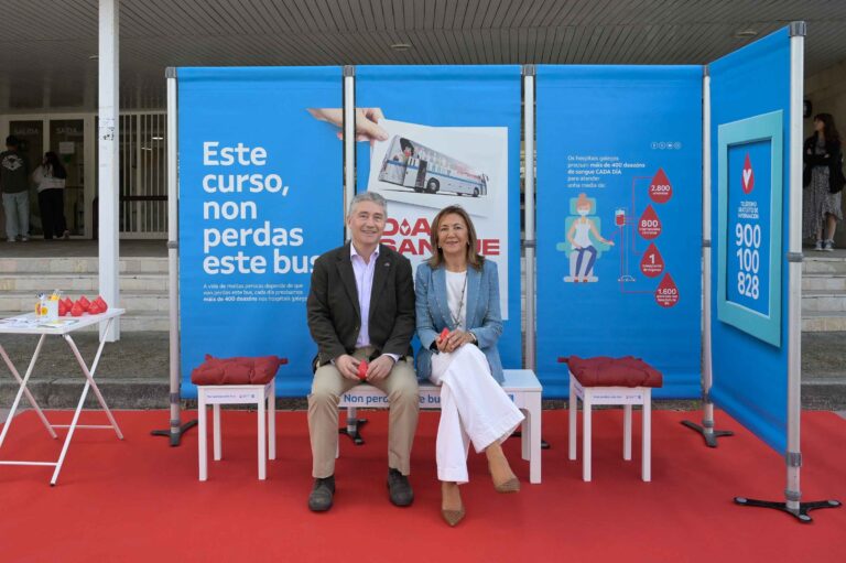 Chaman a doar nunha campaña na UDC: “É un xesto sinxelo que salva vidas”