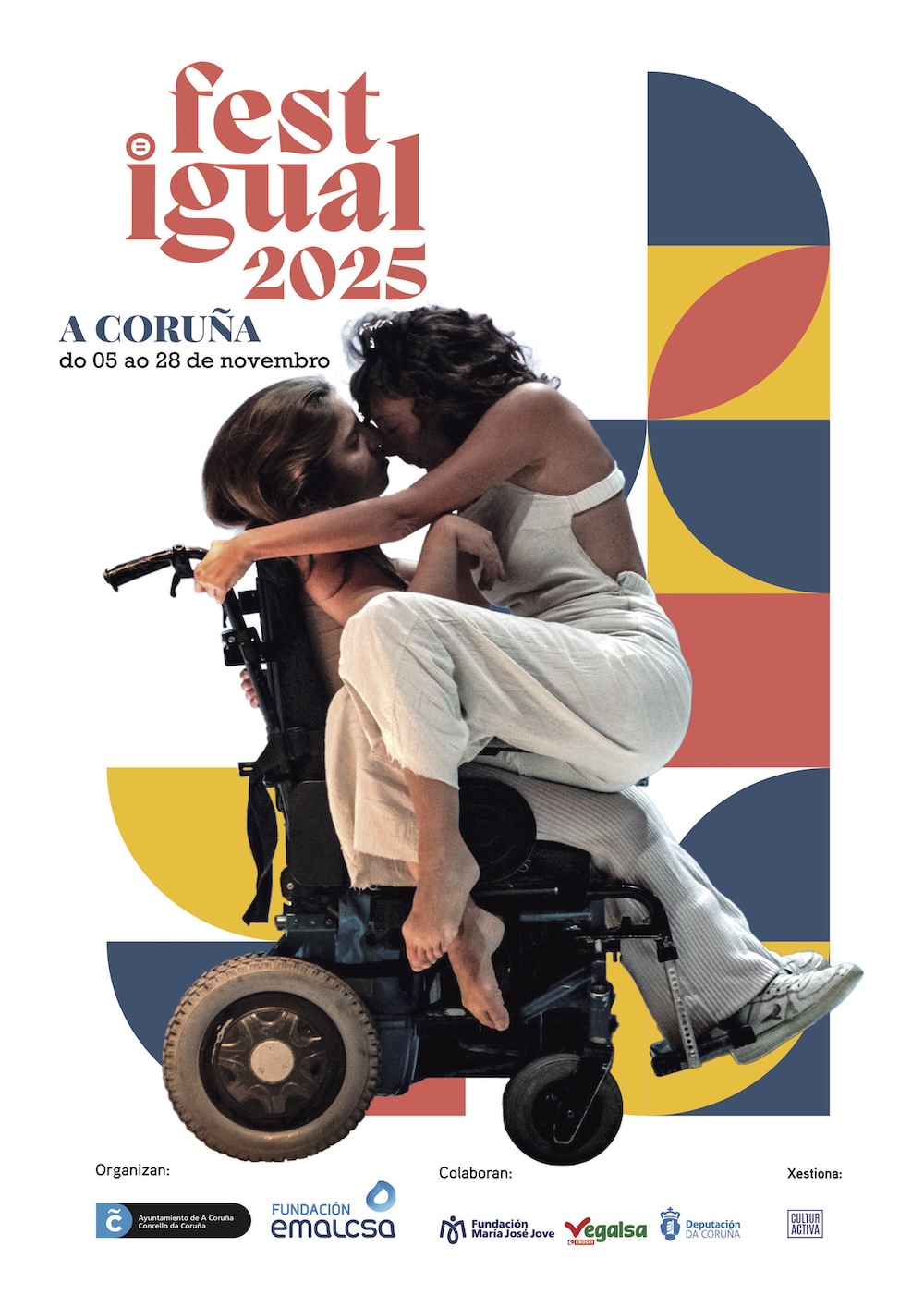 Cartel Festigual Coruna 2025
