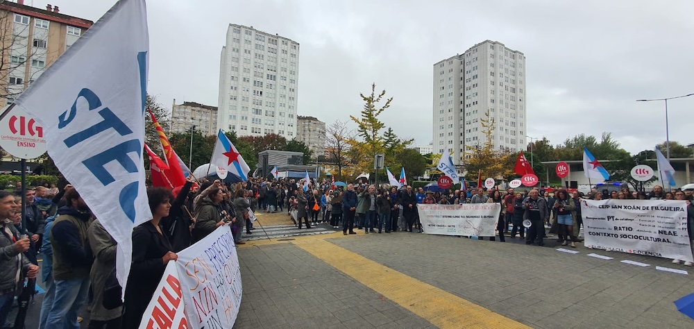 Manifestacion Ensino Elvina Coruna 3