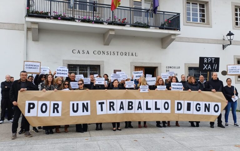 Concentracion en Cambre