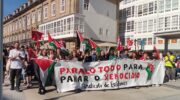 Concentracion sindicato estudantes por Palestina