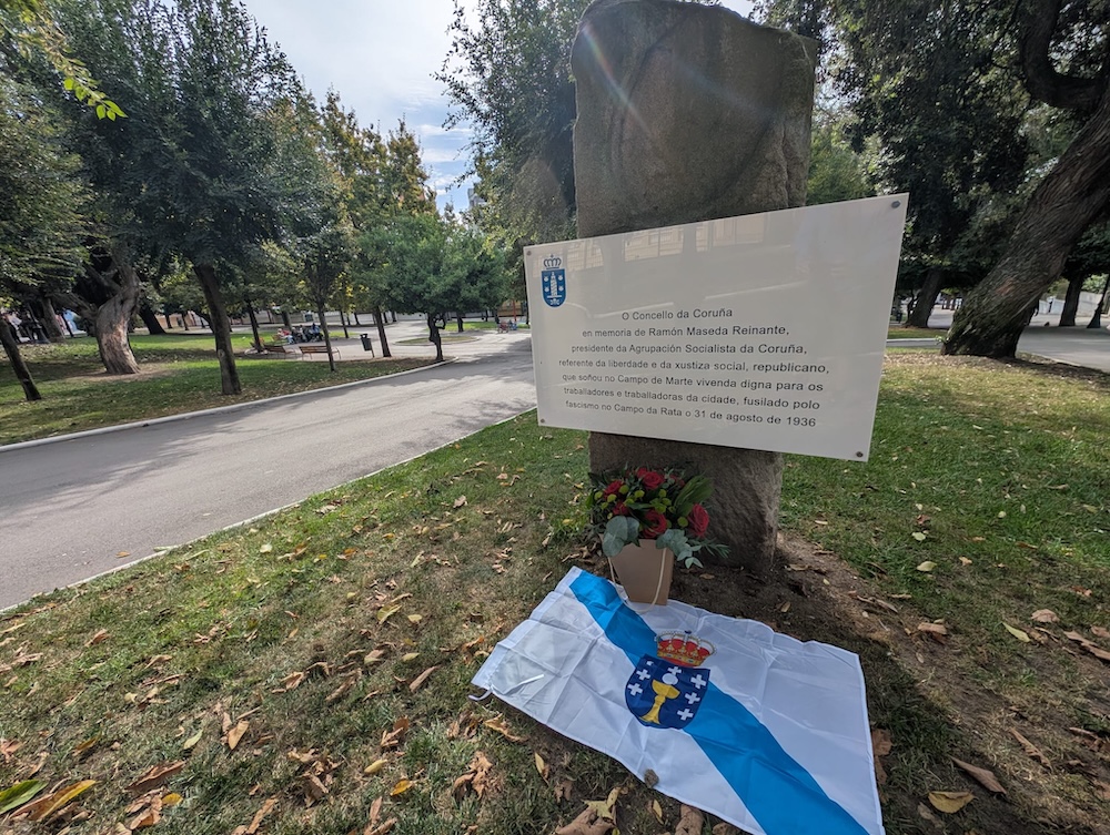 Homenaxe Ramon Maseda Campo Marte A Coruña