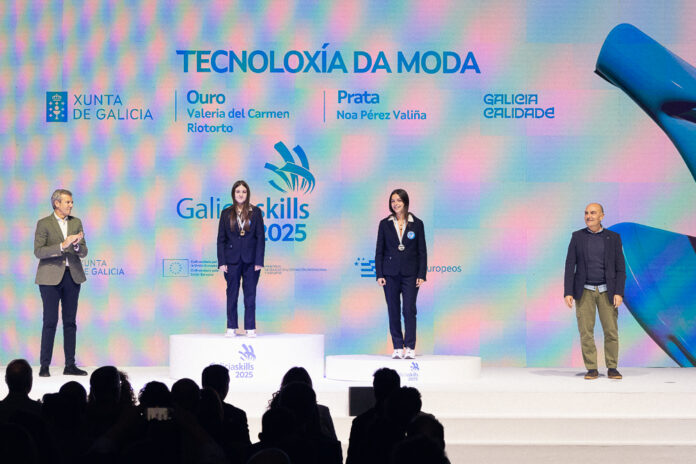Valeria del Carmen Riotorto Iñiguez e Noa Pérez Valiñas, CIFP Paseo das Pontes da A Coruña Prata en tecnoloxia da moda Valeria del Carmen Riotorto Iñiguez e Noa Pérez Valiñas, CIFP Paseo das Pontes da A Coruña Prata en tecnoloxia da moda