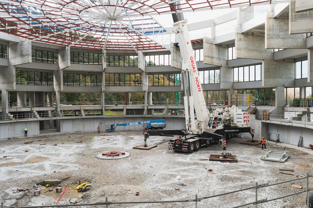 Cupula ediicio Bastiagueiro