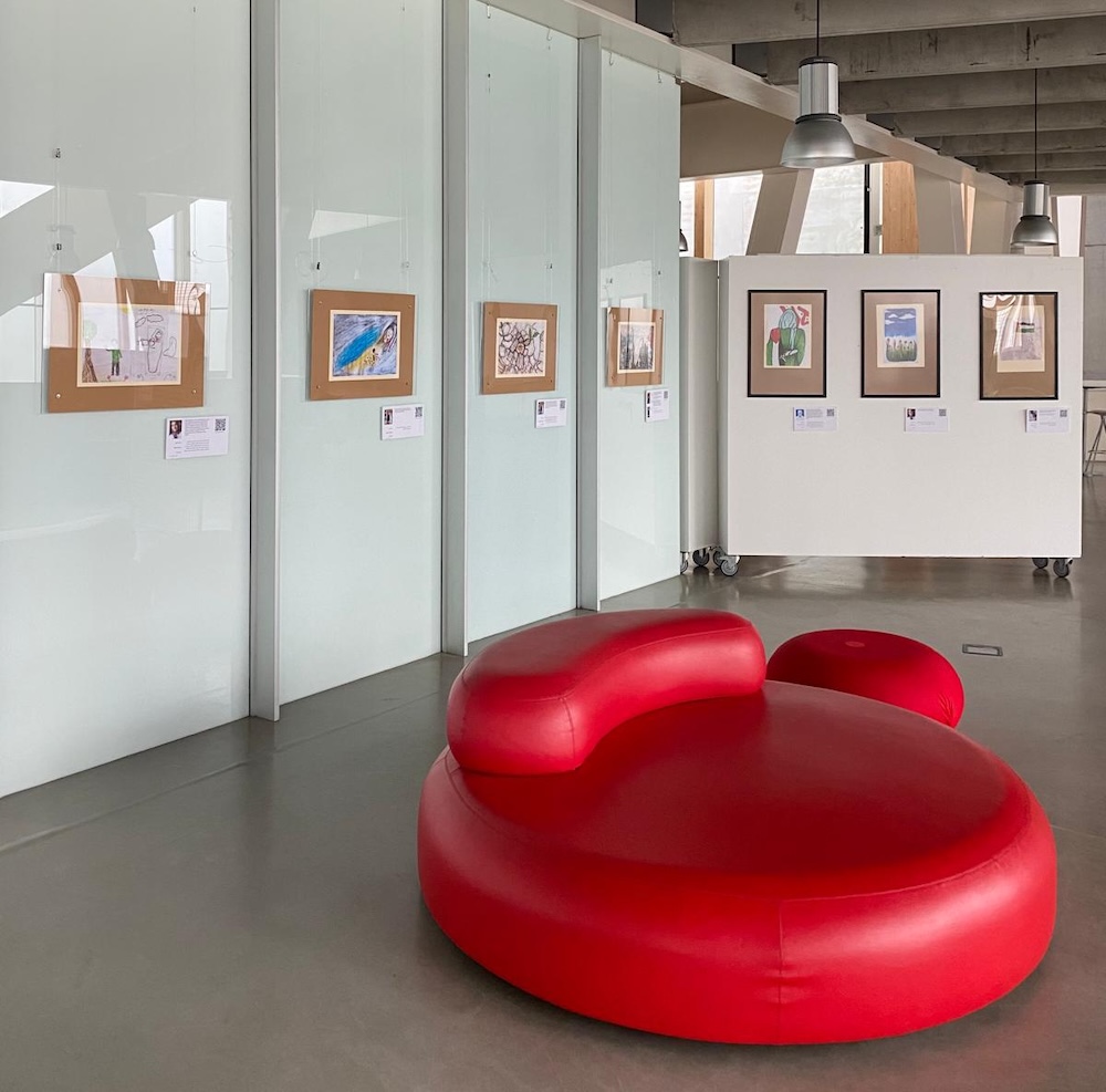 Exposicion Hearts of Gaza no Agora 3