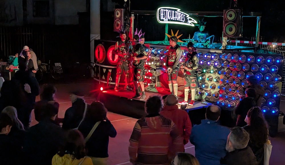 Festilcultores no Magosto de Labañou