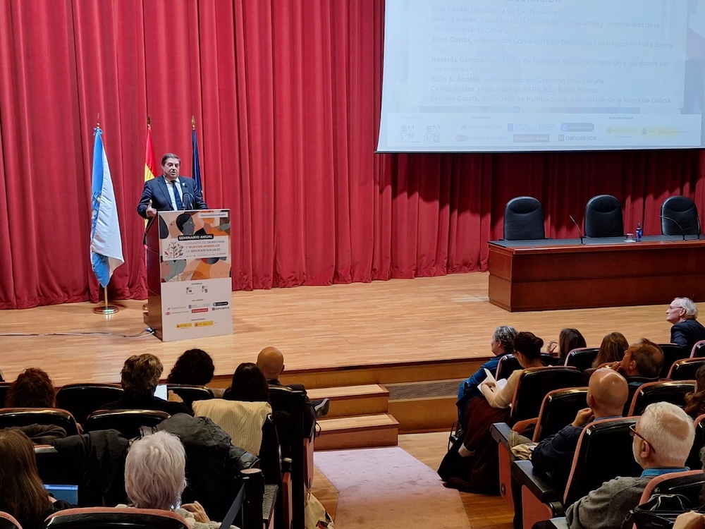 Julio Abalde no Congreso EAPN-ES