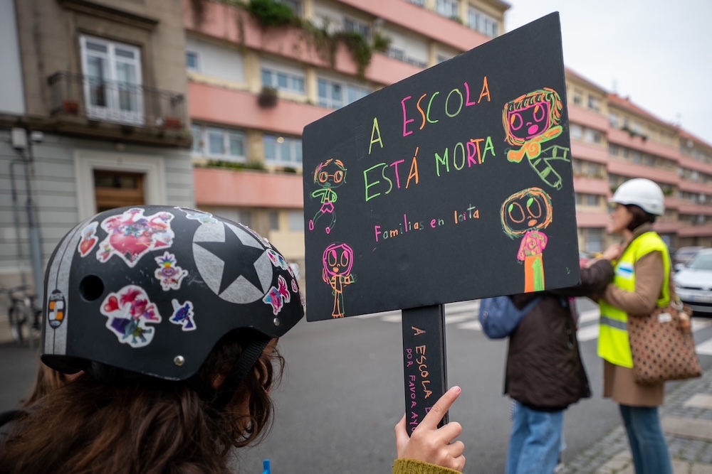 Manifestación CEIP Cidade Vella 6