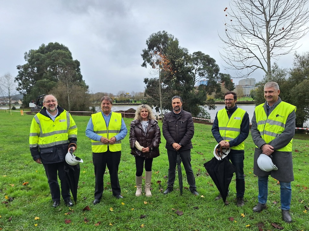 Obras no paseo da rIA DO BURGO