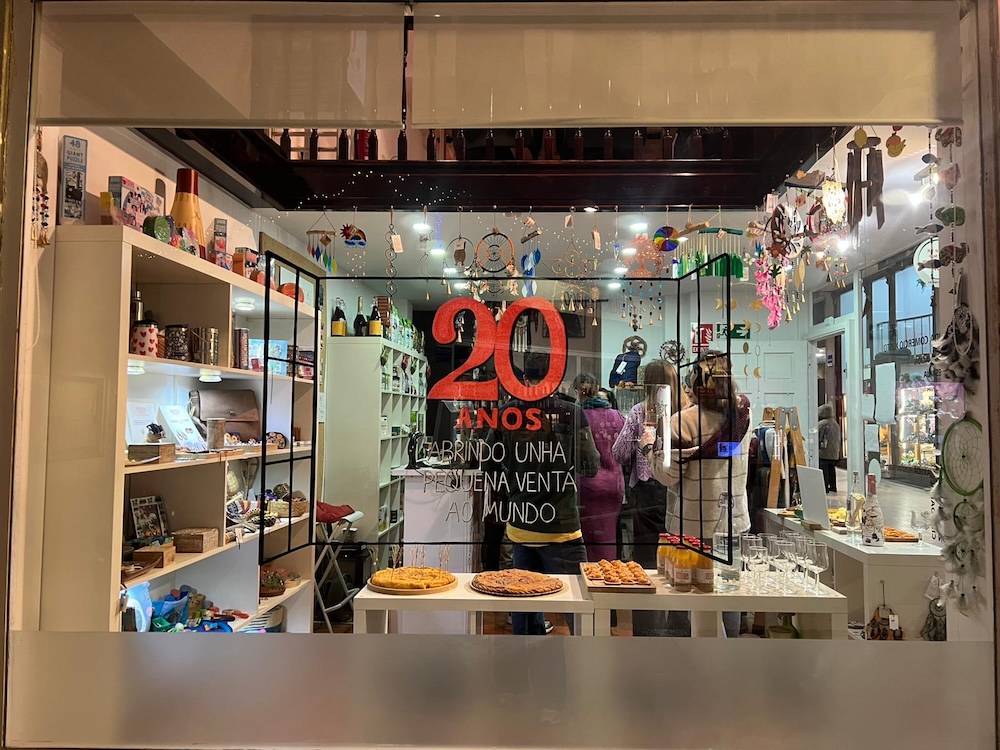 20 anos da Tenda de Comercio Xusto de Solidariedade Internacional en San Andres