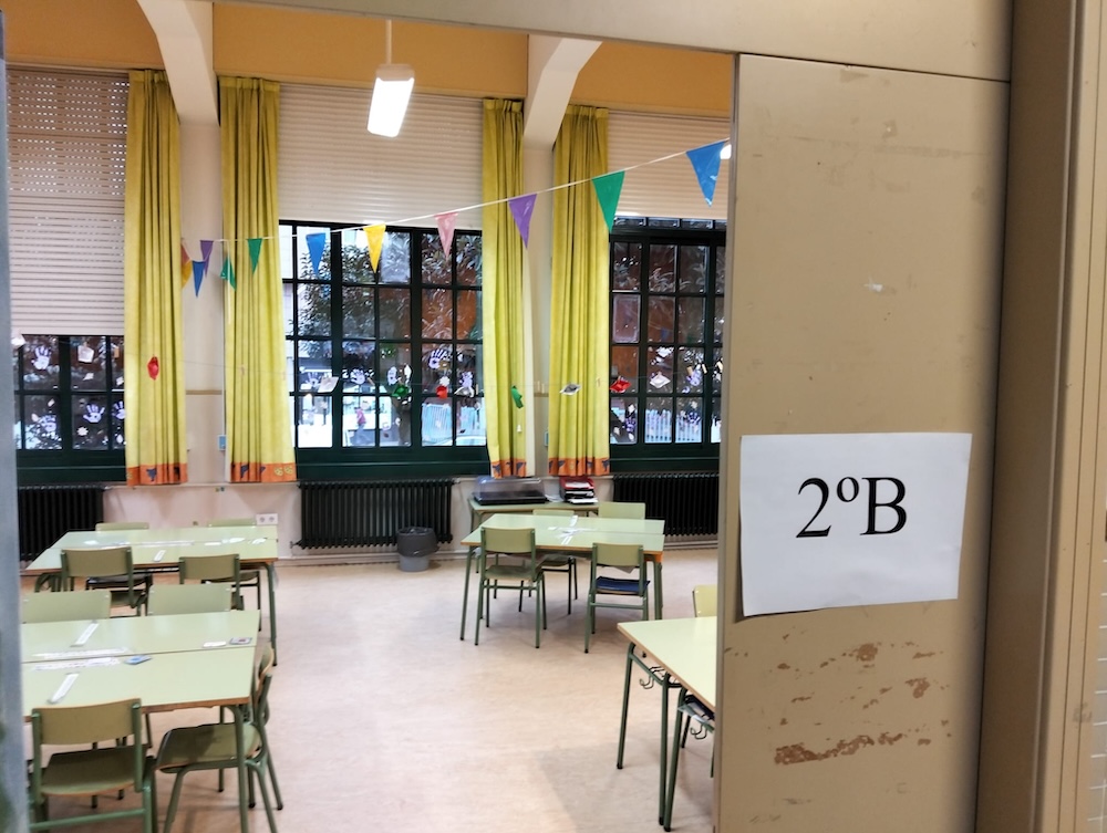 Aulas baleiras no CEIP Concepcion Arenal 2