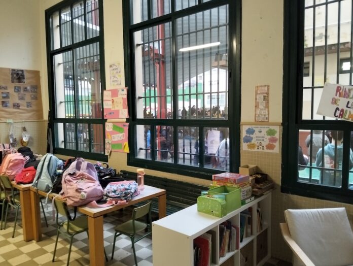 Aulas baleiras no CEIP Concepcion Arenal