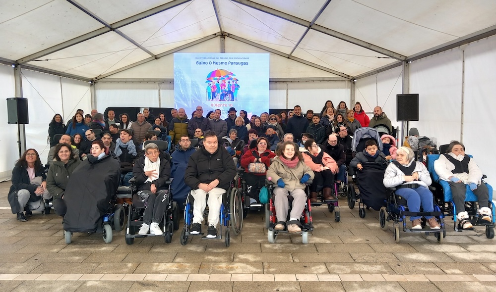 Baixo o mesmo Paraugas