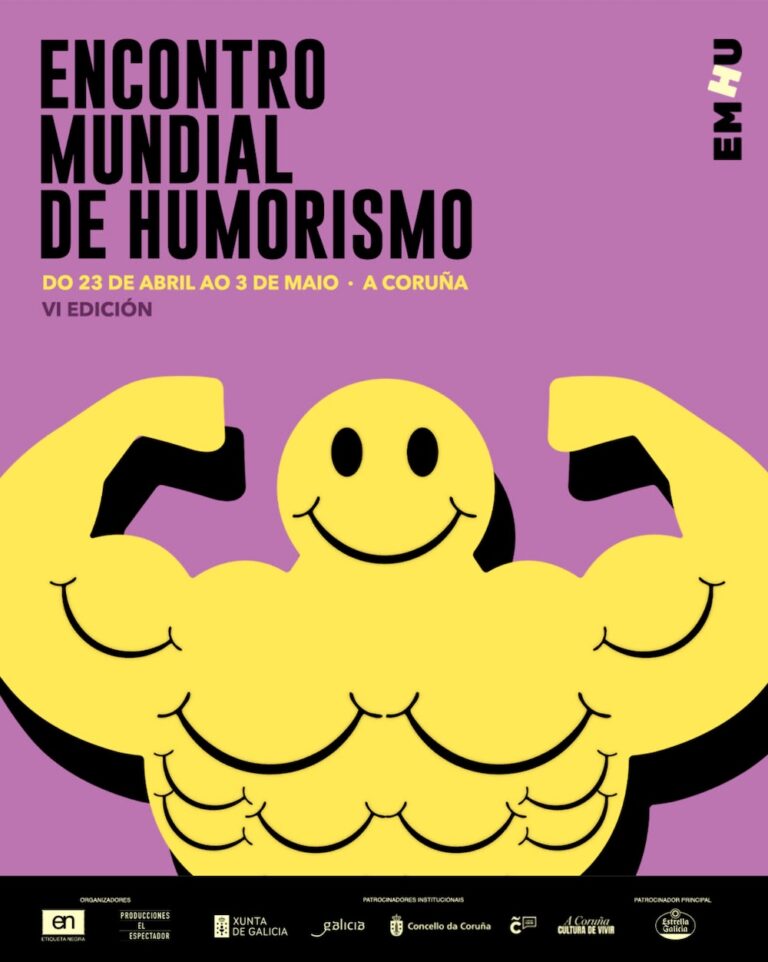 Carte Encontro Mundial Humorismo Coruna 2026