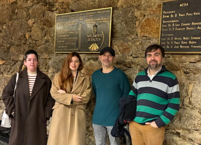 Familias do CEIP Cidade Vella no Parlamento