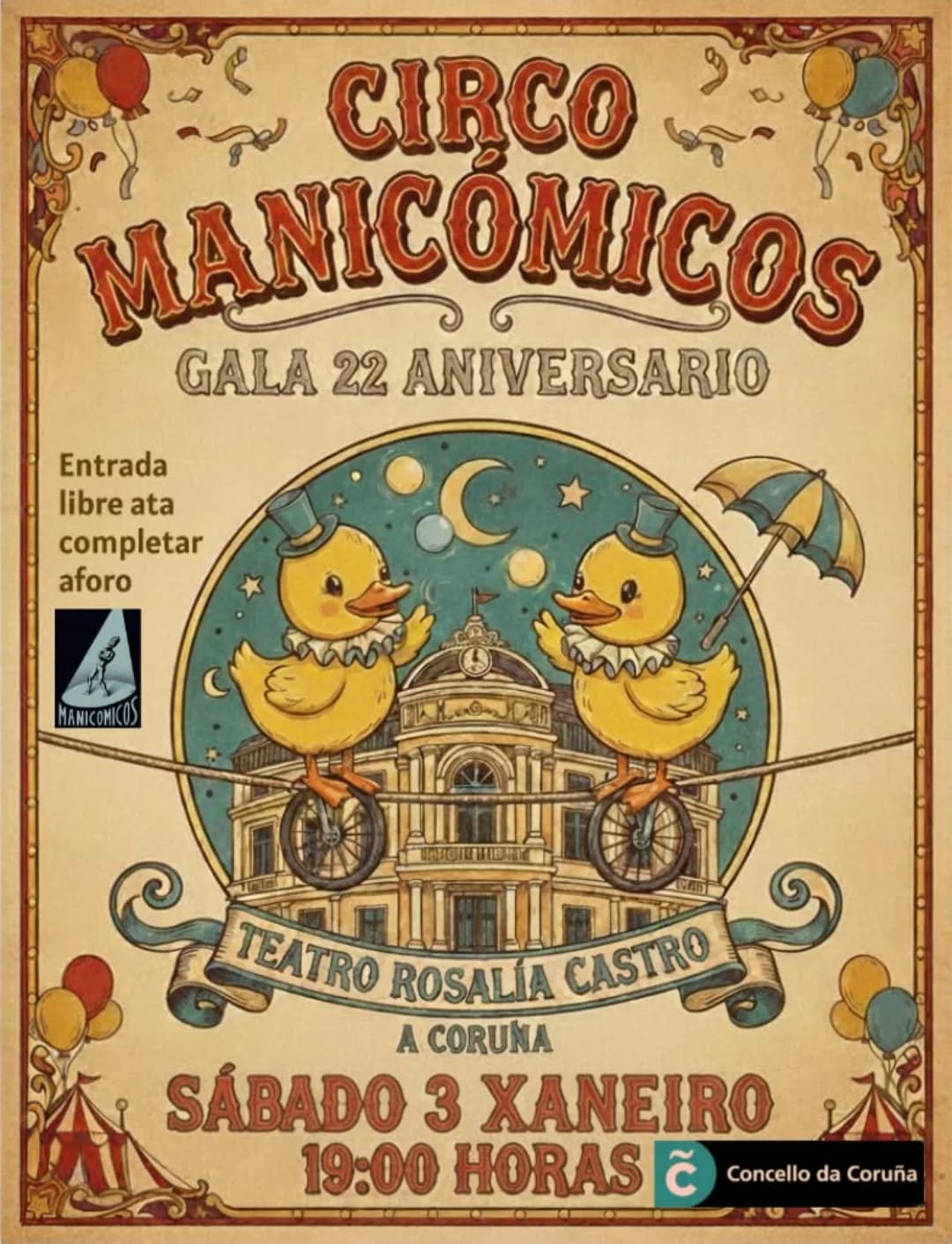 Gala Manicomicos 2026