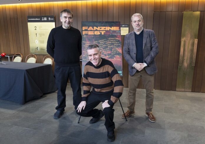 Pablo Cubeiro e Roi Grobas do Fanzine Fest