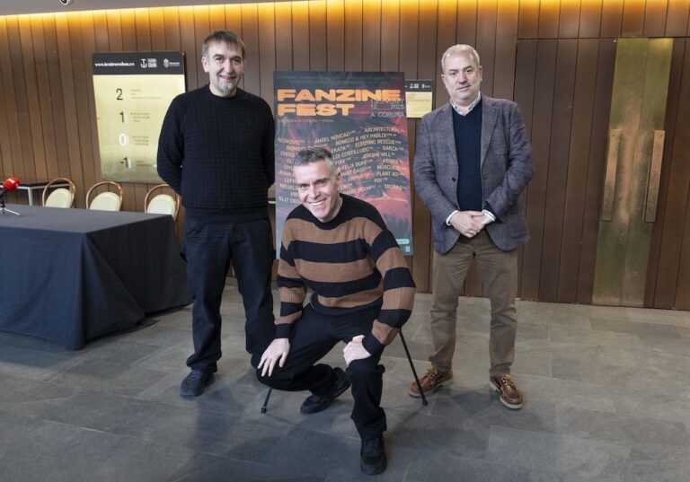Pablo Cubeiro e Roi Grobas do Fanzine Fest