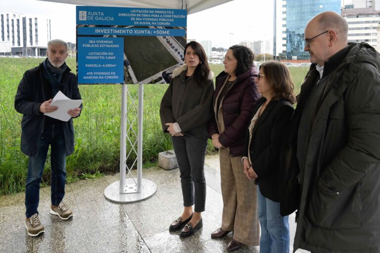 A Xunta adxudica provisionalmente 40 vivendas de promoción pública e licita o proxecto para outras 264 en Xuxán