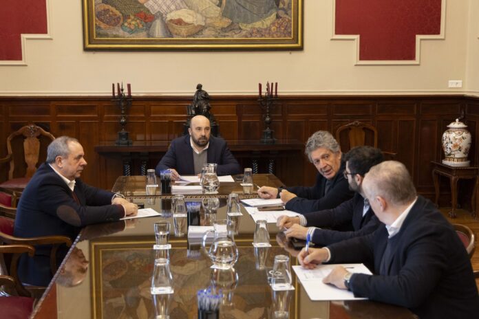 Reunión da comisión especial para o seguimento da candidatura da Coruña como sede do Mundial 2030. ANDY PÉREZ