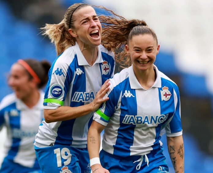 Jugadoras del Dépor Abanca en Brazaletes de Esperanza 2025