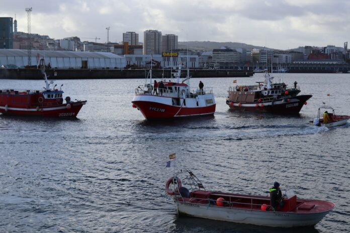 Barcos no mar do Parrote