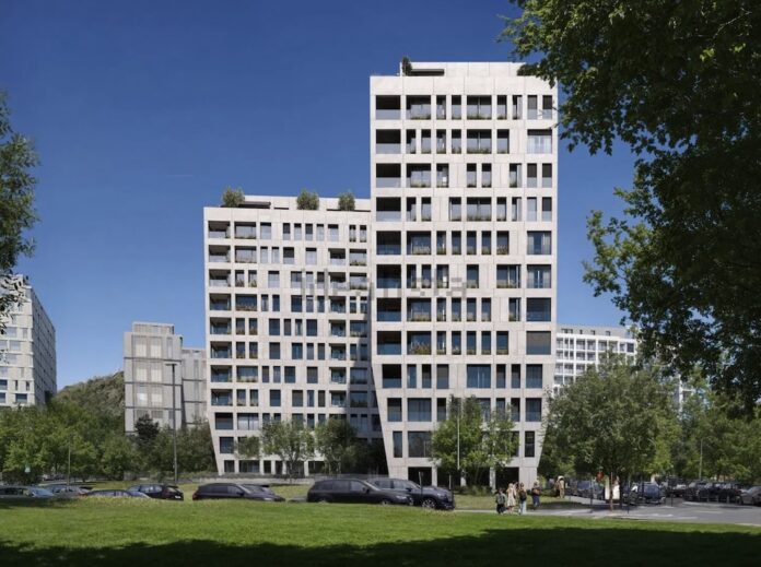 Proxecto das 3600 vivendas de Visma-Coruna edificio